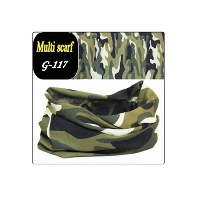 Multifunctional Yoga Stretchable Seamless Casual Headband Sweatband Fishing Music Festivals Magic Camo Scarf