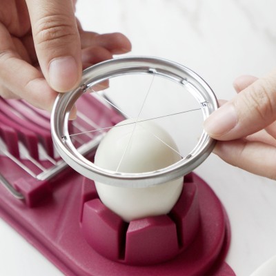 Multi-function egg cutter Egg slicer fancy split cutter