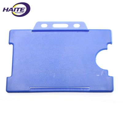 Hard Id Card Holder Plastic Travel Metro