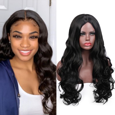 Women's fashion wigs cover long curly hair