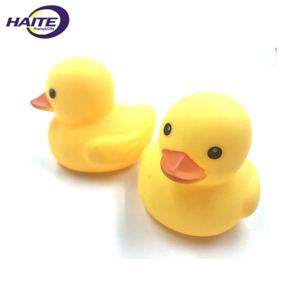 Silicone Promotion Vinyl Teethe Rubber Duck Toy For Baby