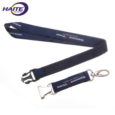 Personalized Heat Transfer Polyester Lanyards with Logo Custom Sample Free with Card Holder