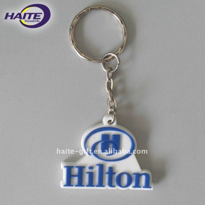 PVC House Motorcycle Cartoon Keychain for Souvenir Gift