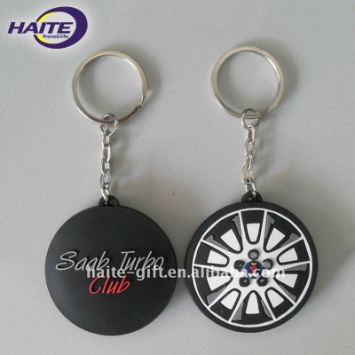 Customized logo shaped key ring wholesale souvenir 3d metal key chain