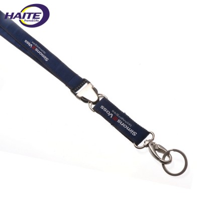 Wholesale Personalised Custom Double Sided Embroidery Jacquard Lanyards