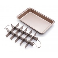 Brownie Pan Cake Molds Do Not Stick to The Pan Square Bread Baking Thickened Solid Base