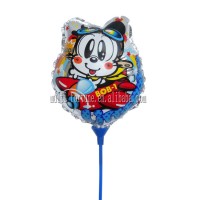 Custom Shape Foil Balloon with Cup Sticks